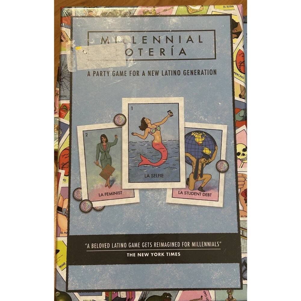 Millennial Lotería Party Game by Blue Star Press 2021 New Sealed Modern Loteria